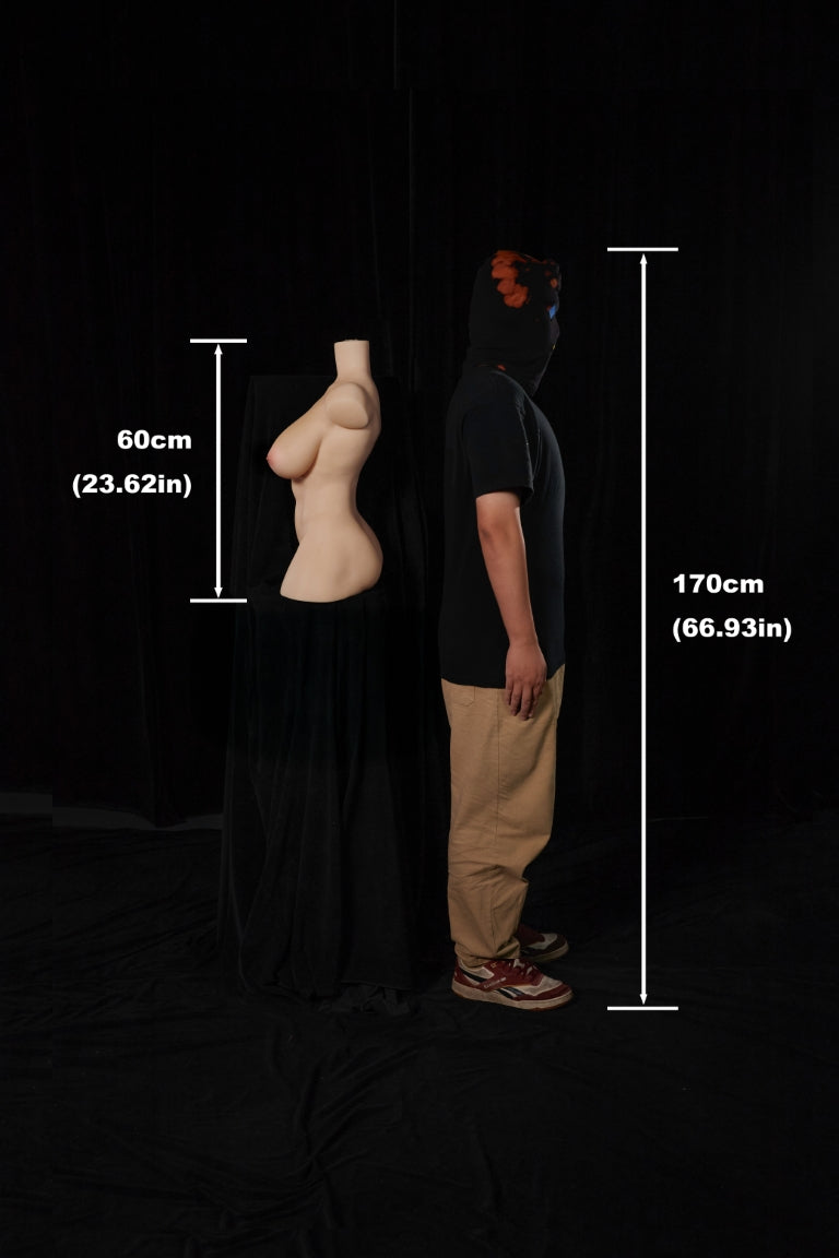 Torso 663# seksinukke (Climax Doll ULW 60cm F-cup silikoni)