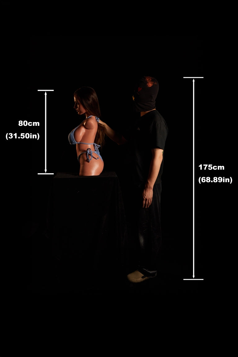 Eliza Torso seksinukke (Climax Doll ULW 80cm G-cup silikoni)