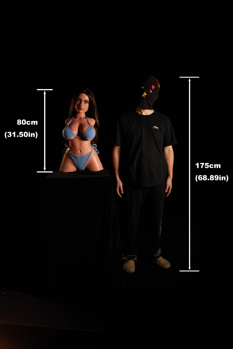 Eliza Torso seksinukke (Climax Doll ULW 80cm G-cup silikoni)