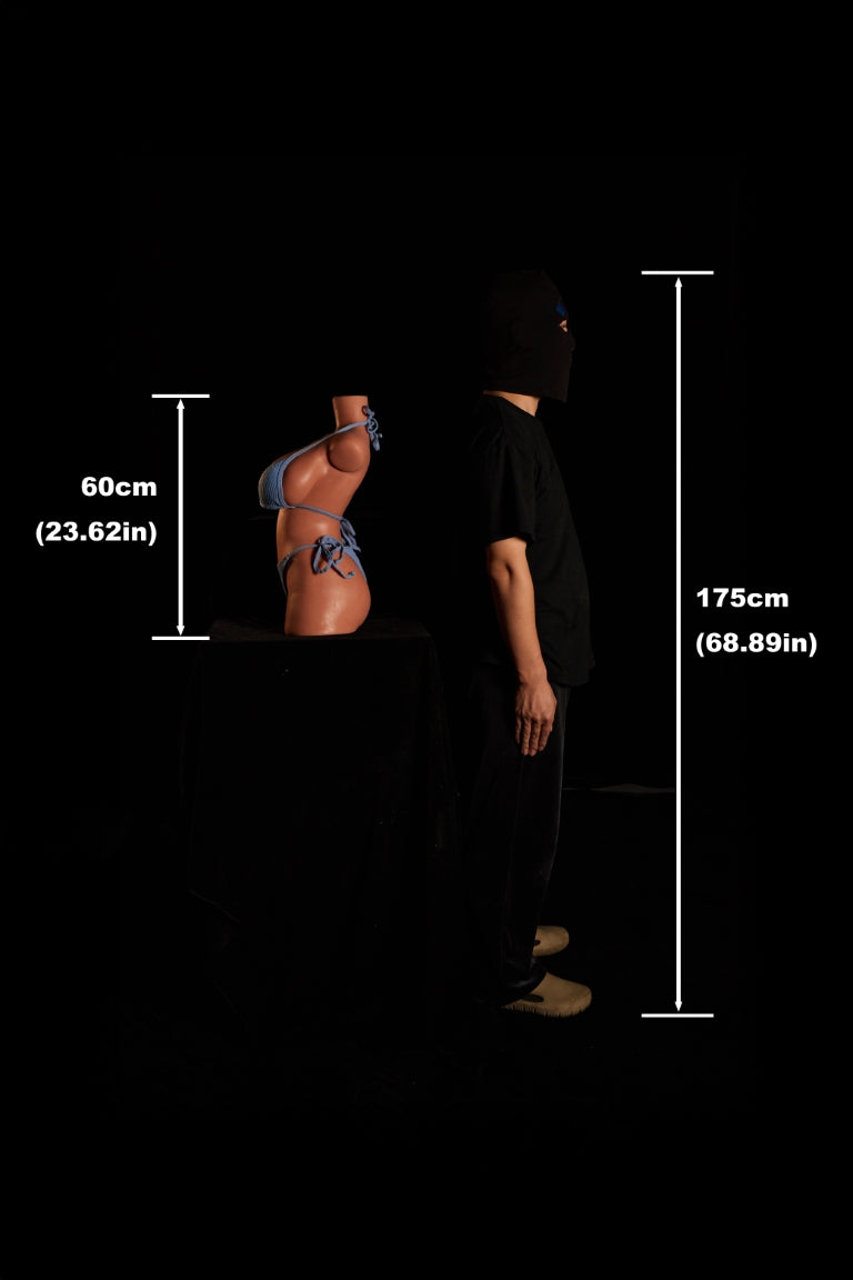 Torso 664# seksinukke (Climax Doll ULW 60cm G-cup silikoni)