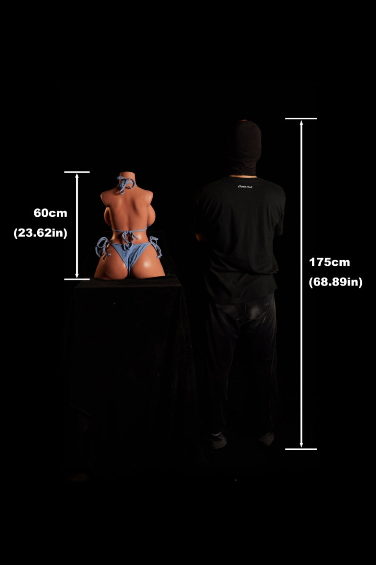 Torso 664# seksinukke (Climax Doll ULW 60cm G-cup silikoni)