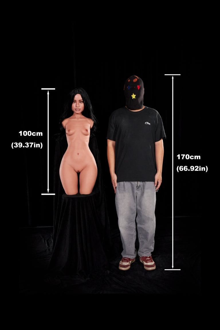 Raven Torso Sex doll (Climax Doll ULW 100cm A-cup silicone)