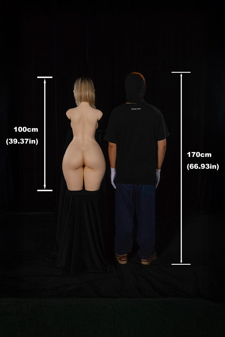 Eydis Torso seksinukke (Climax Doll ULW 80cm E-cup silikoni)