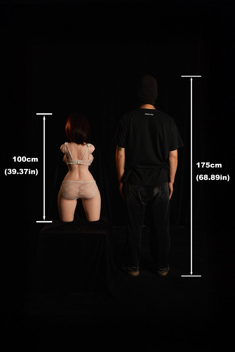 Fukada Torso Sexdocka (Climax Doll ULW 100cm E-kupa Silikon)