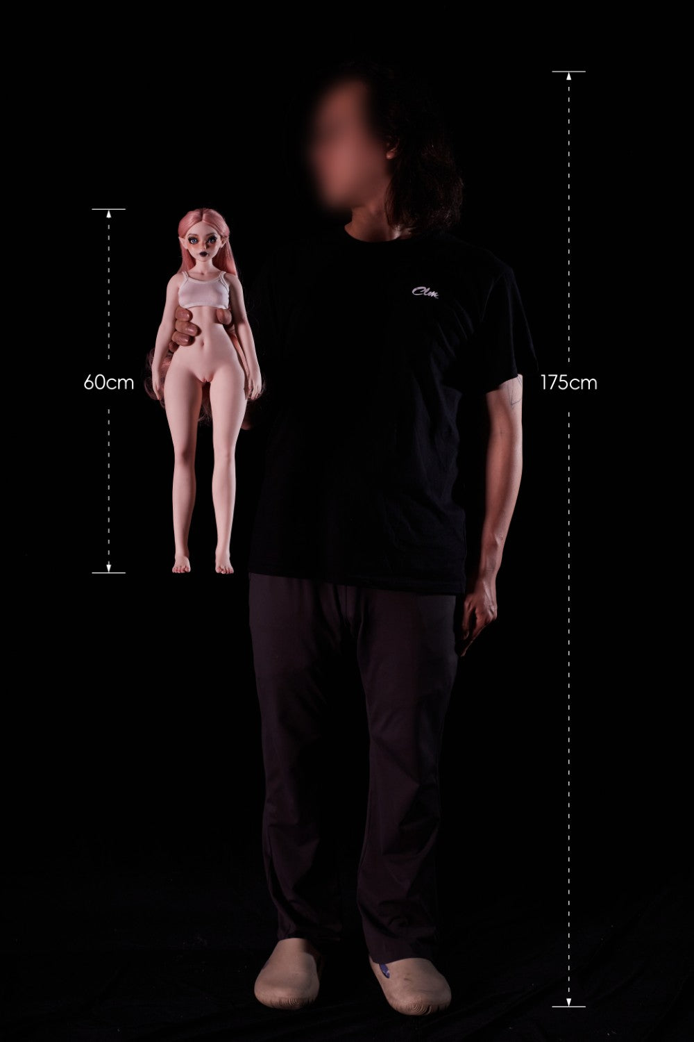 Hilary Sex doll (Climax Doll Mini 60cm a-cup silicone)