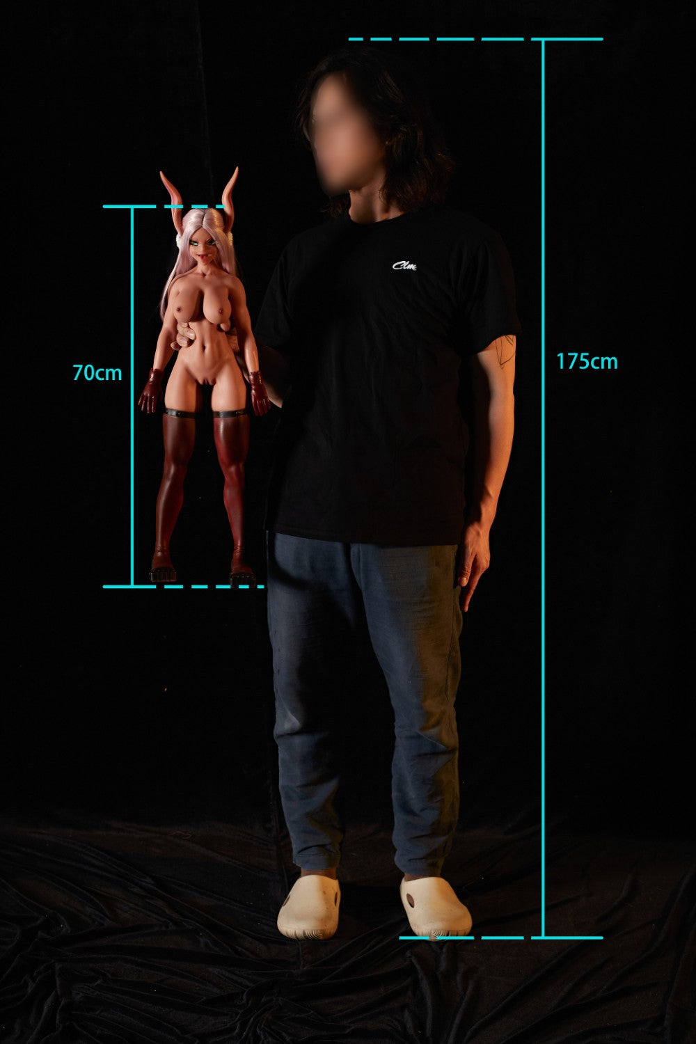 Mila seksinukke (Climax Doll Mini 70cm D-cup silikoni)