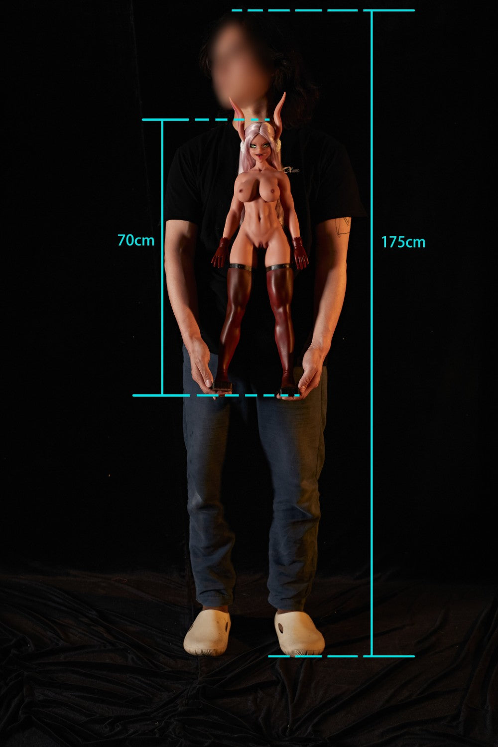 Mila seksinukke (Climax Doll Mini 70cm D-cup silikoni)