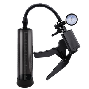 Penis pump manual - with pressure gauge (sex country)