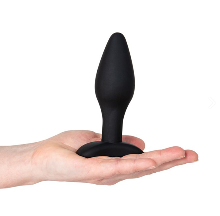 Klassisk Buttplug i Mjuk Silikon – Set med 3 Storlekar