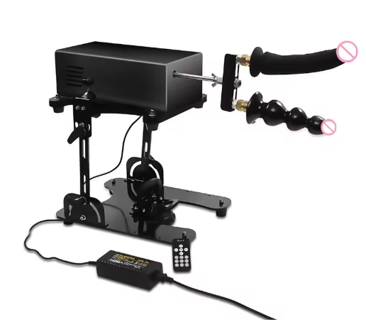 Sexmaskin för dubbel penetration