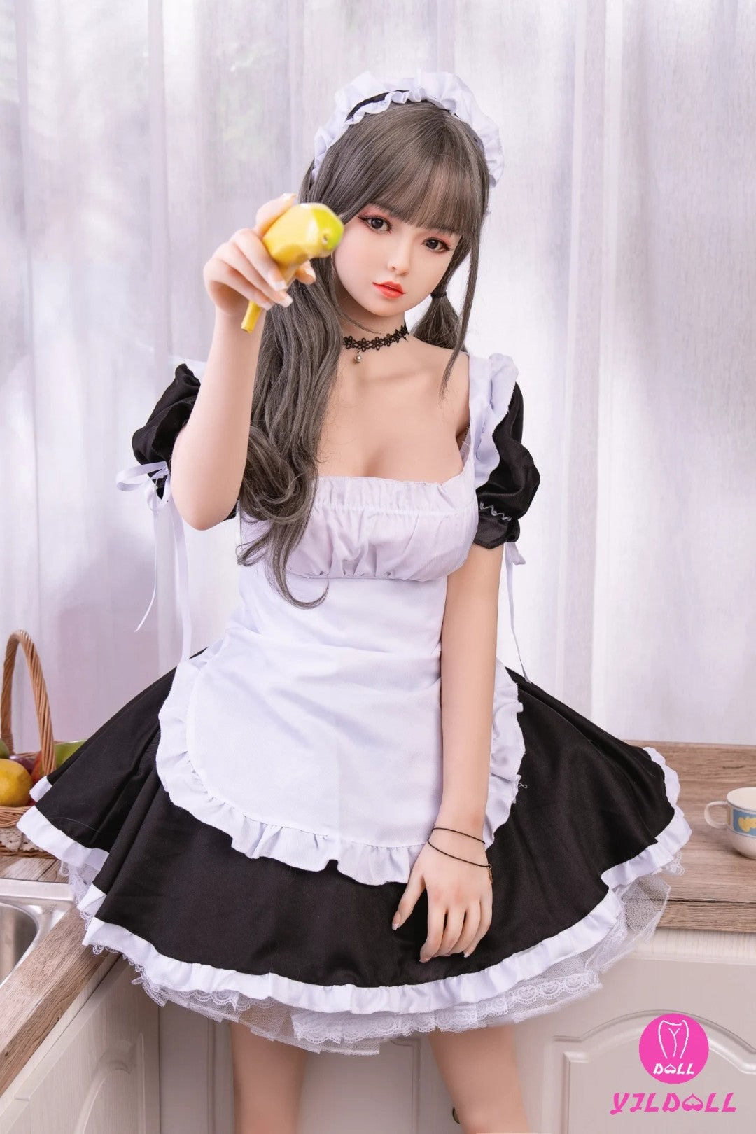 Cassandra seksinukke (YJL Doll 165 cm D-cup #405 TPE+silikoni)