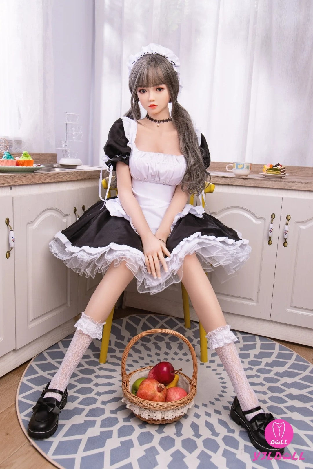 Cassandra seksinukke (YJL Doll 165 cm D-cup #405 TPE+silikoni)