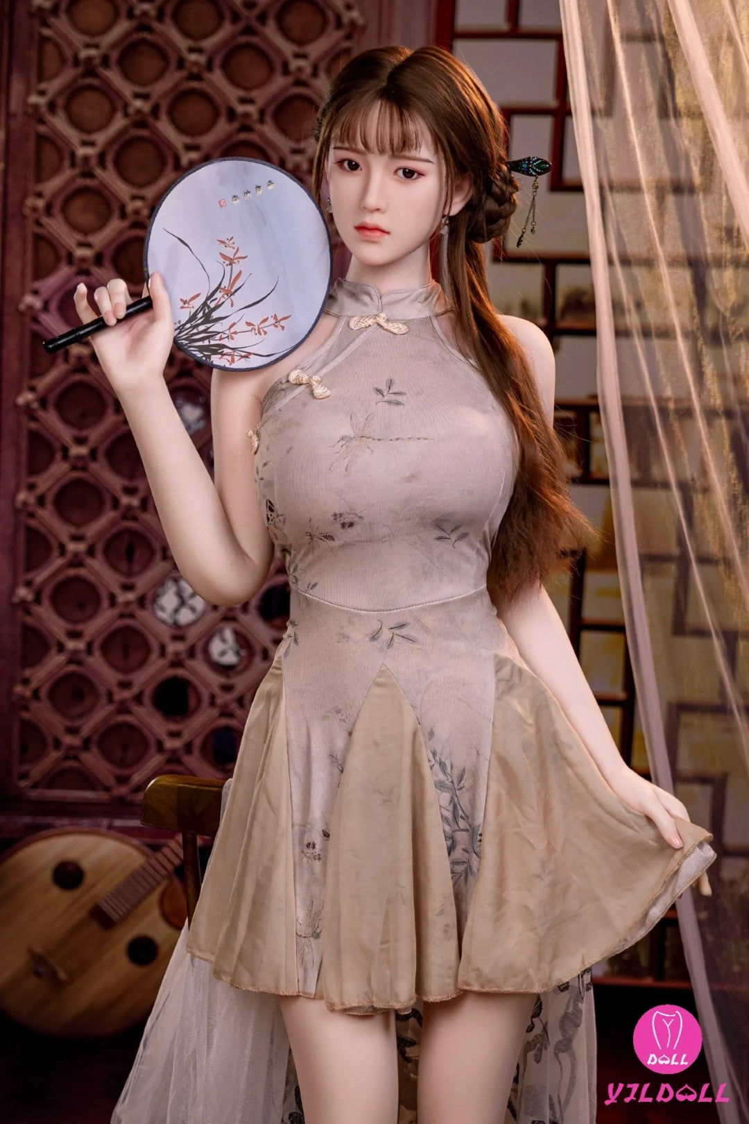 Emmy seksinukke (YJL Doll 165 cm D-cup #396 TPE+silikoni)