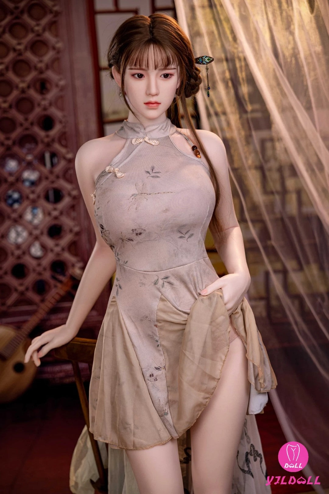 Emmy seksinukke (YJL Doll 165 cm D-cup #396 TPE+silikoni)