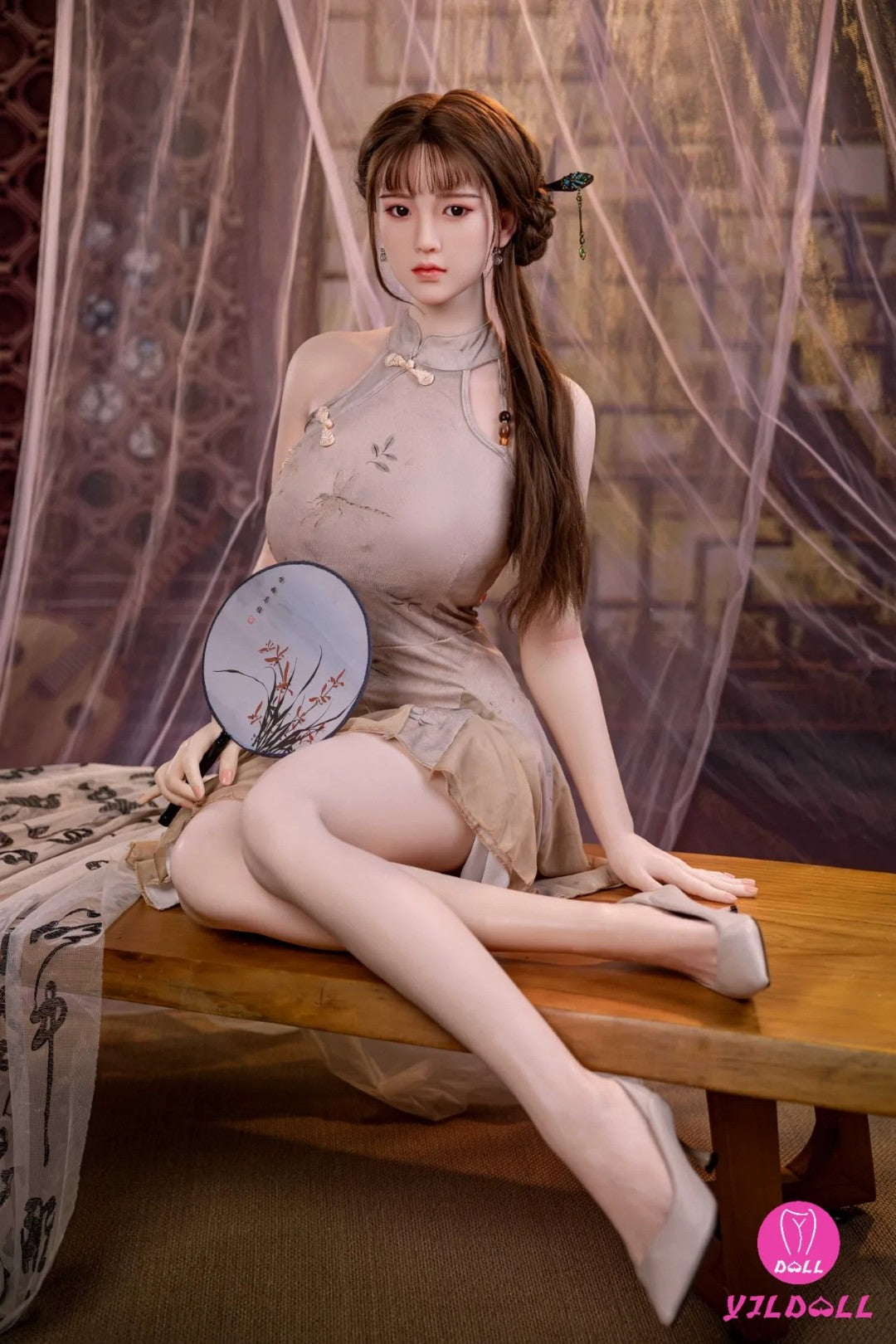 Emmy seksinukke (YJL Doll 165 cm D-cup #396 TPE+silikoni)