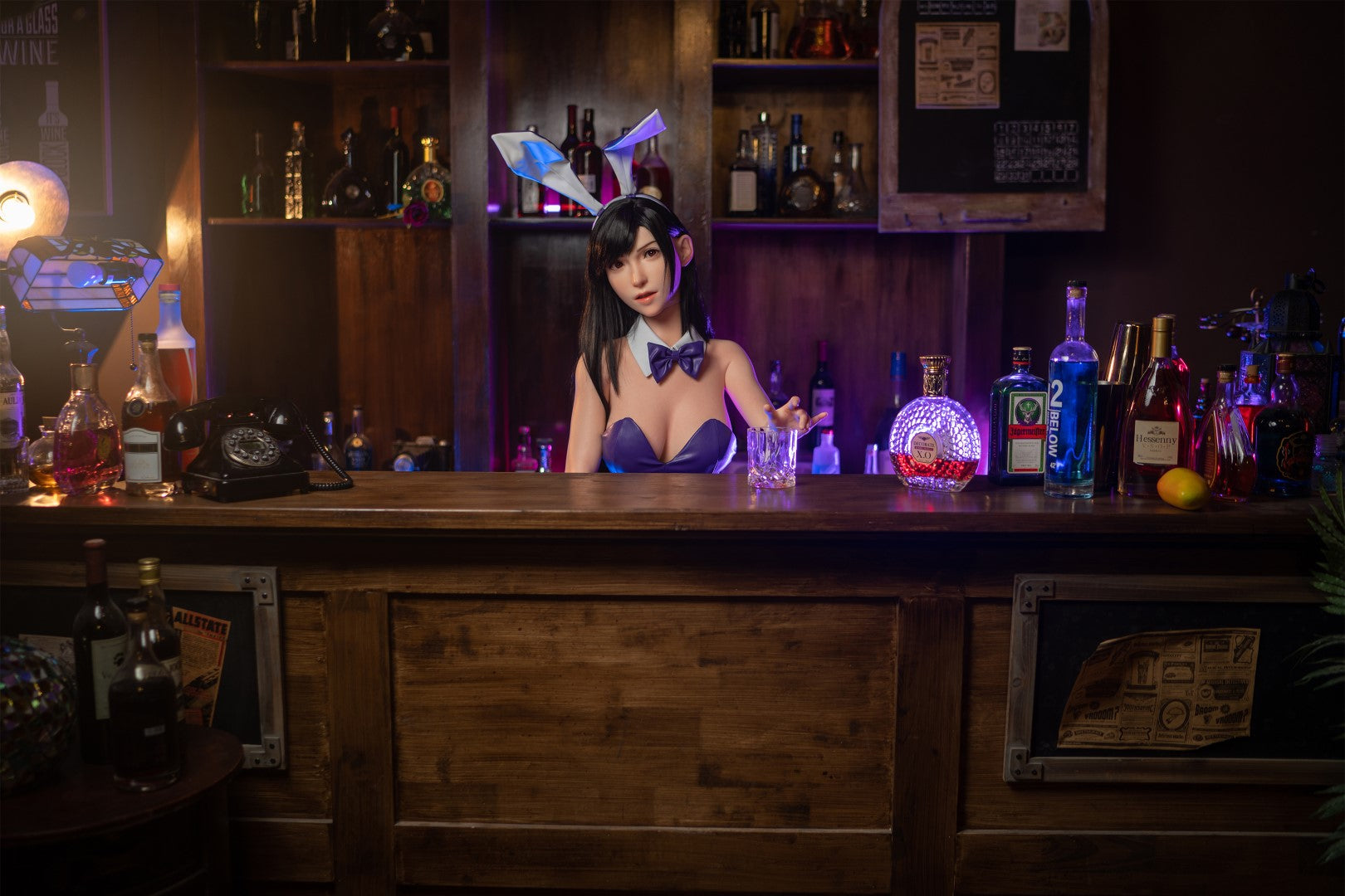Tifa seksinukke (Game Lady 167 cm D-cup Nro 255 silikoni)