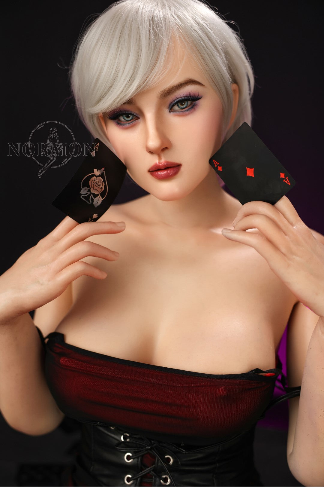 Victoria Sexdocka (Normon Doll 165cm D-Kupa NM019 Silikon)