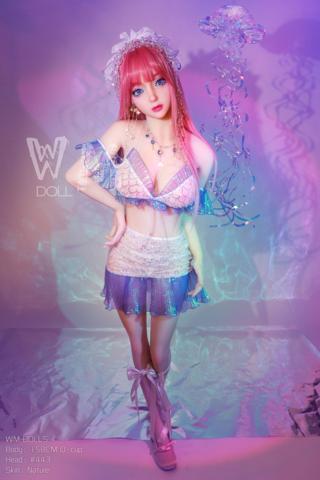 Emmy seksinukke (WM-Doll 166 cm D-cup #443 TPE)