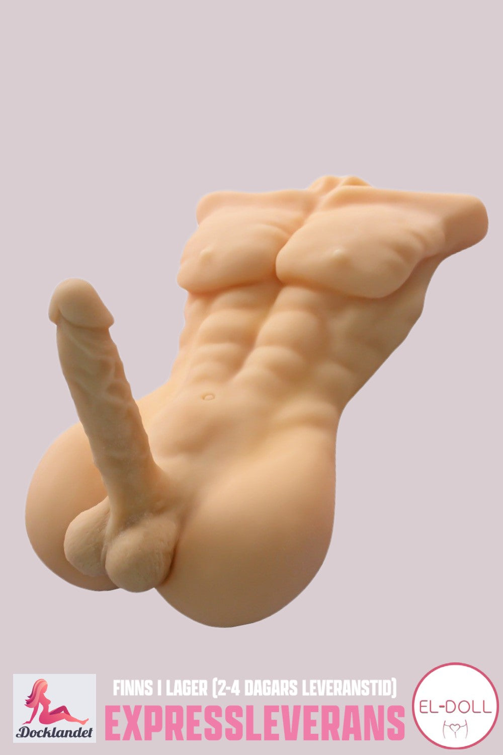 Torso manlig (EL-Doll 55cm TPE) EXPRESS
