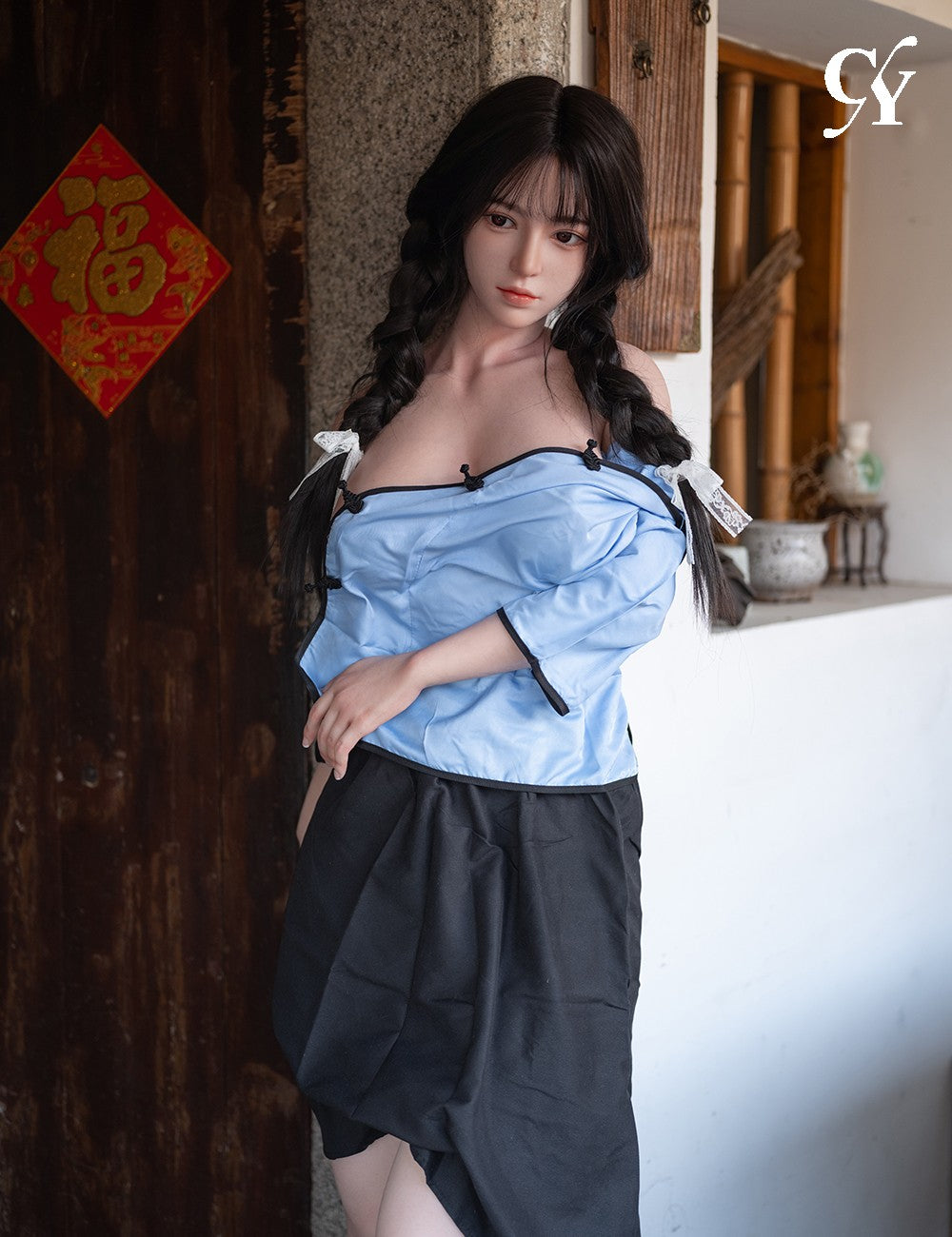 Heiketä seksinukke (TOP CYDOLL 167 cm D-cup TPE+silikoni)