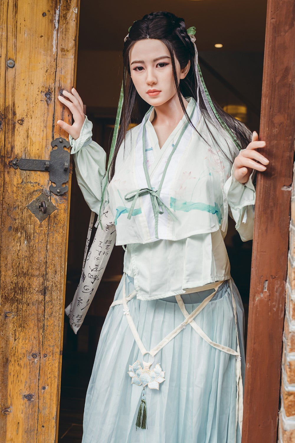 Yuyan Sexdocka (Starpery 163cm G-kupa TPE+Silikon)