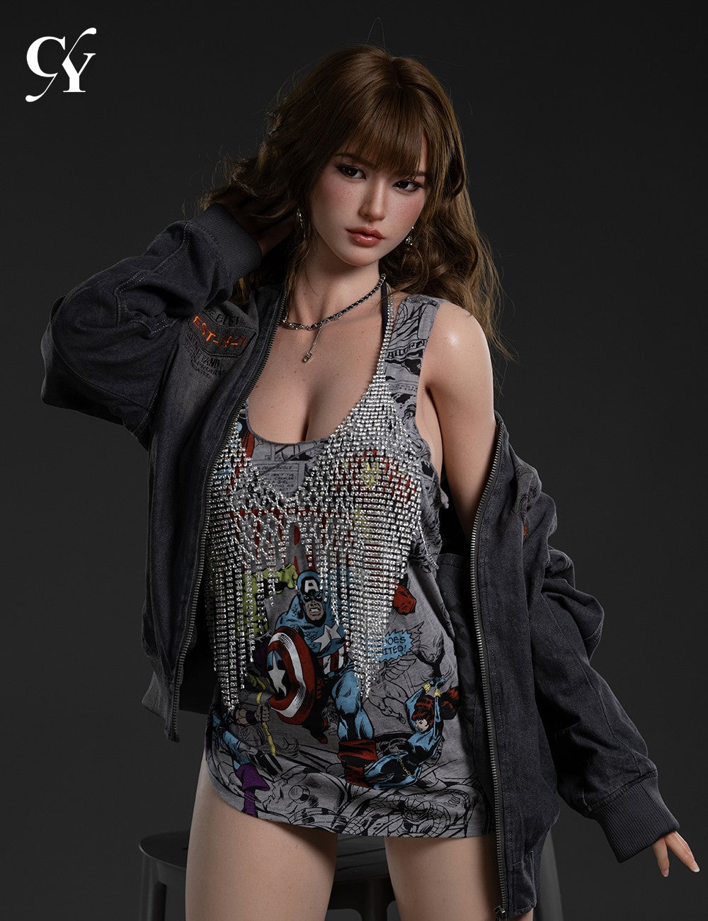 Yuki seksinukke (TOP CYDOLL 168cm F-cup TPE+silikoni)