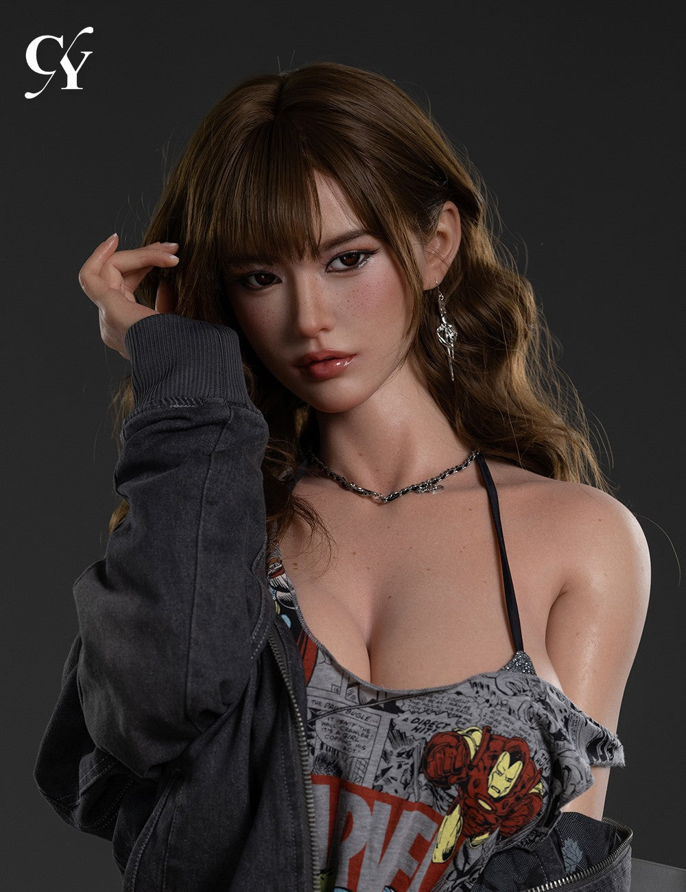 Yuki seksinukke (TOP CYDOLL 168cm F-cup TPE+silikoni)