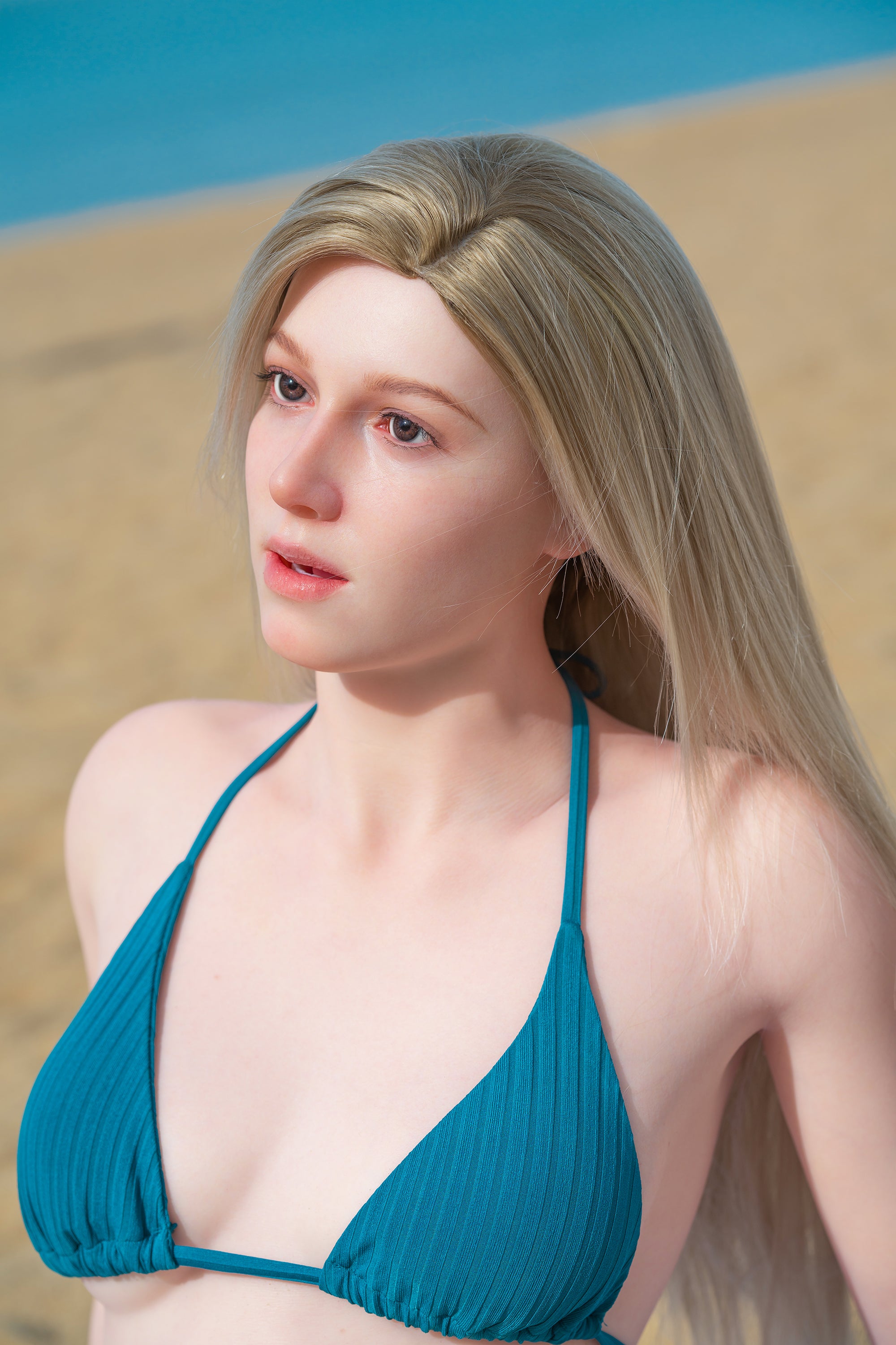 Evelina seksinukke (Zelex 168 cm B-cup ZFE01-1-fuusio silikoni)
