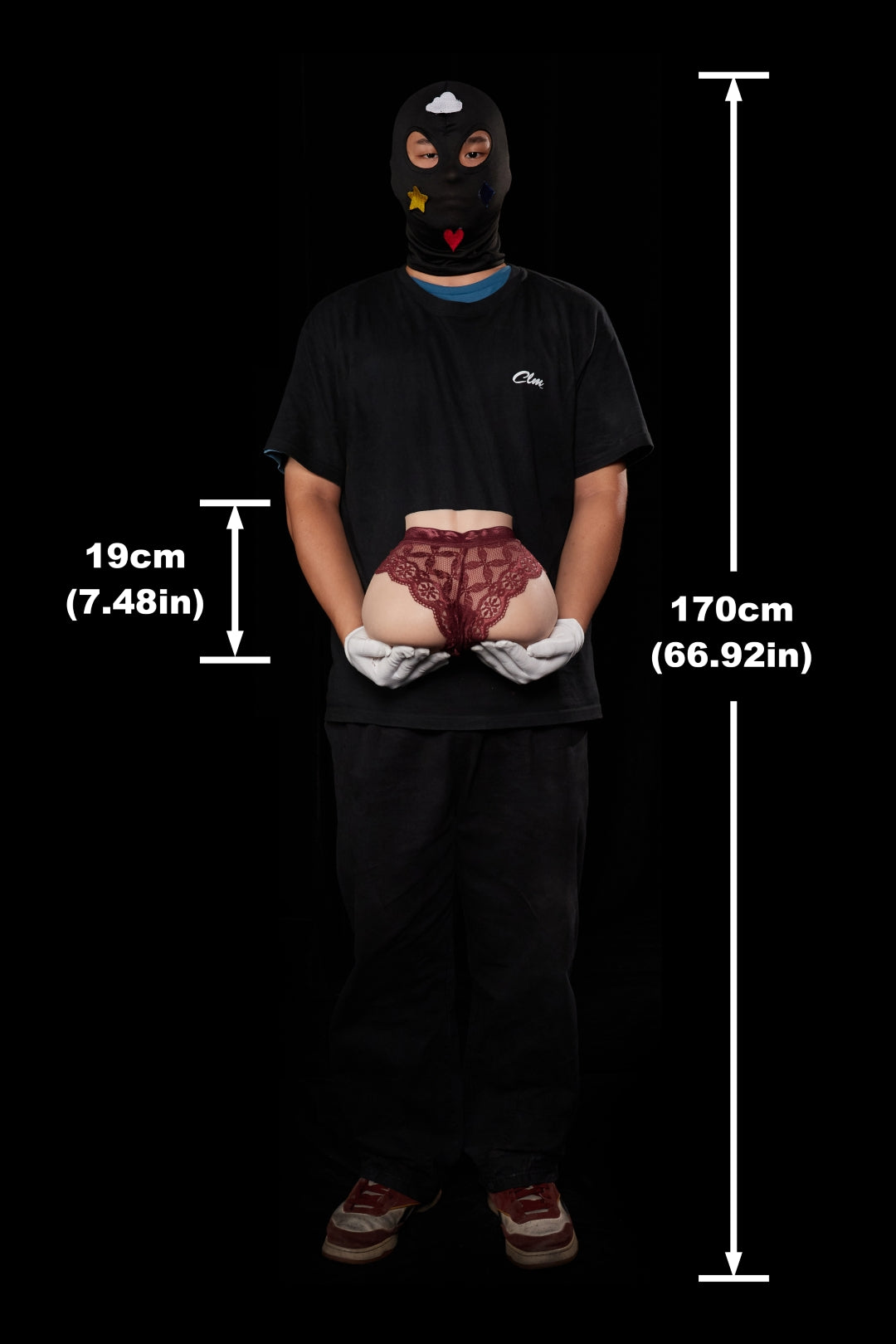 Rumpa Sexdocka (Climax Doll Pro 20cm Silikon)