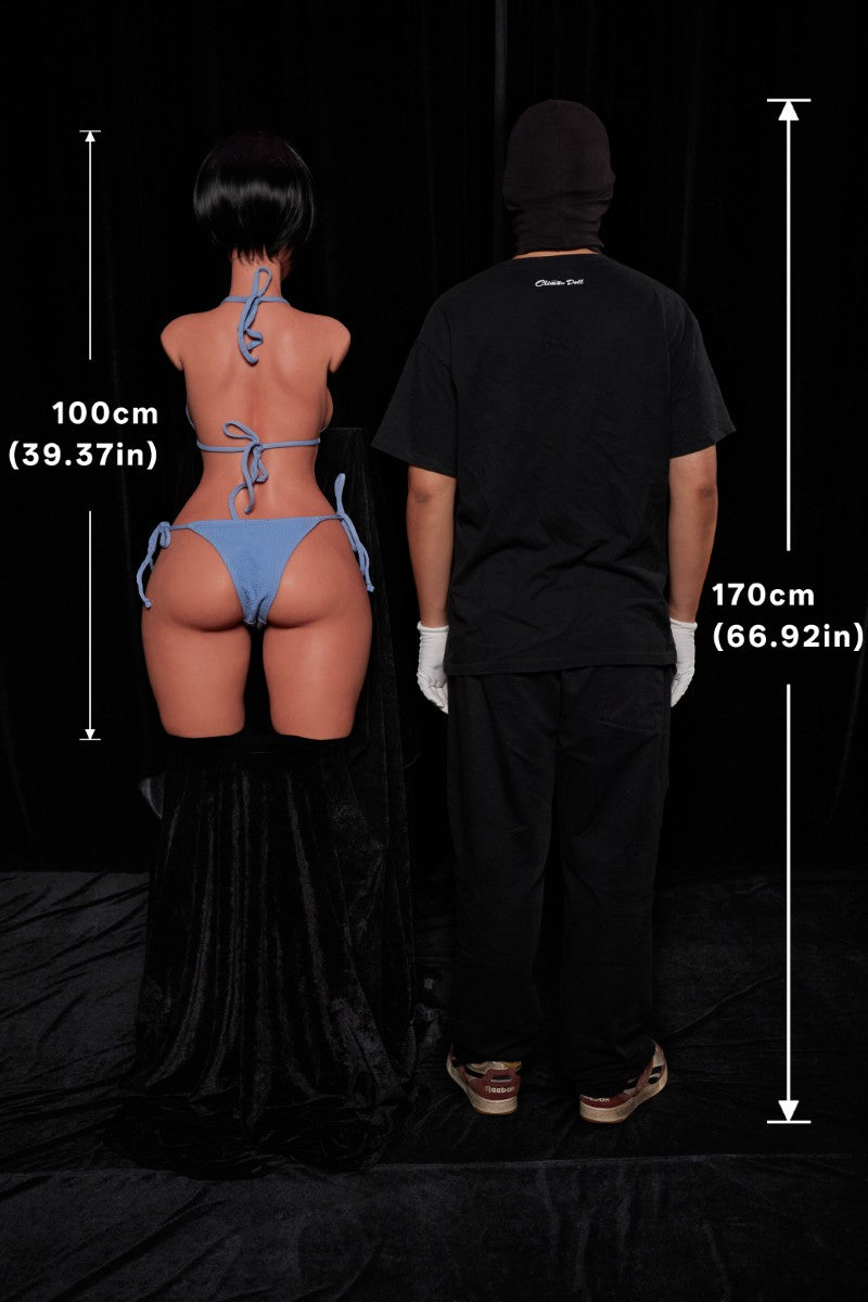 Livia Torso Sex doll (Climax Doll ULW 100cm E-cup silicone)
