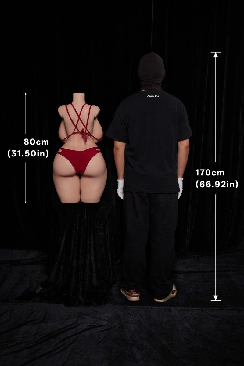 BBW Vartalo seksinukke (Climax Doll ULW 80cm K-cup silikoni)