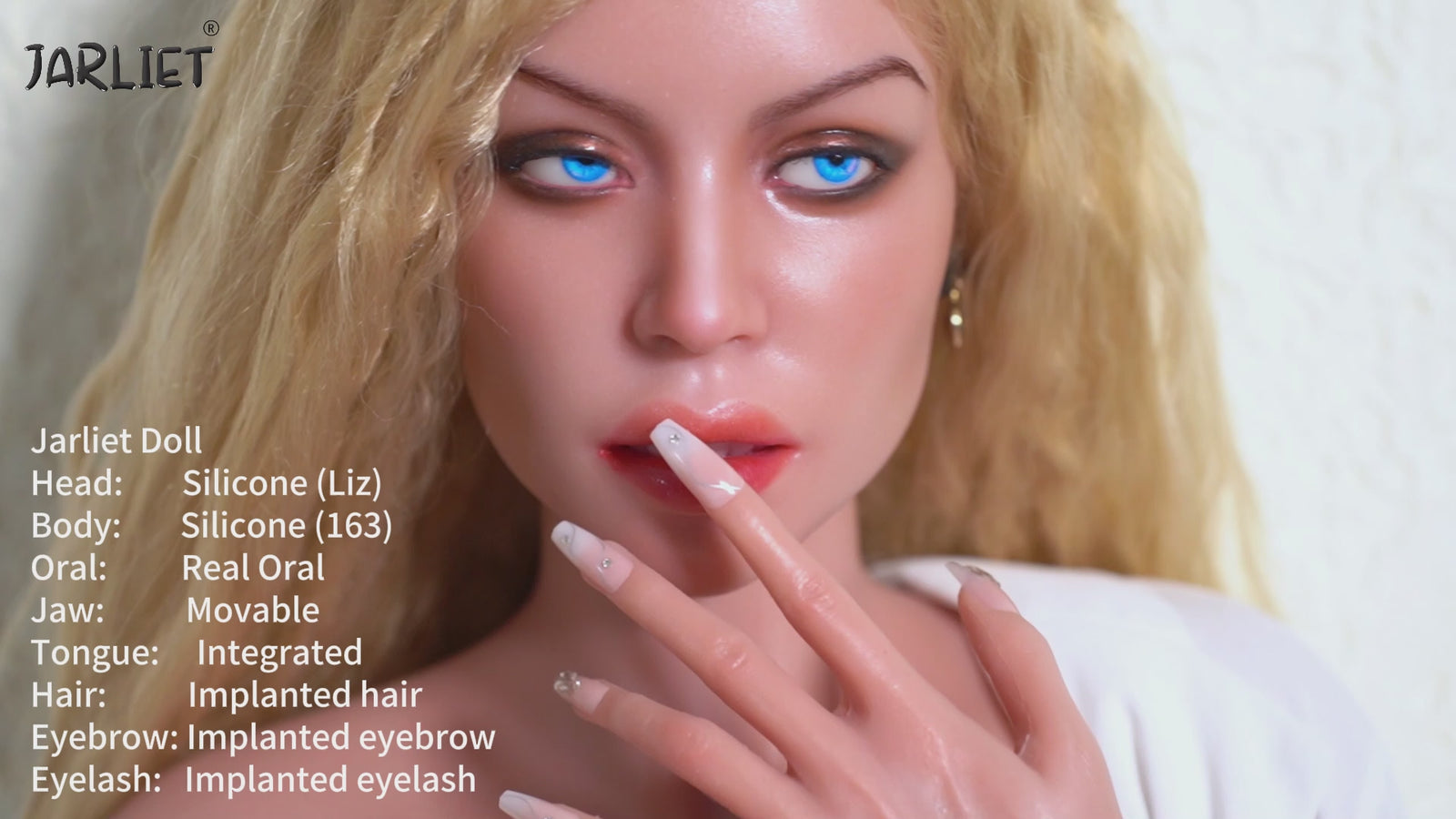Lisa 1 seksinukke (Jarliet 163cm D-cup silikoni)