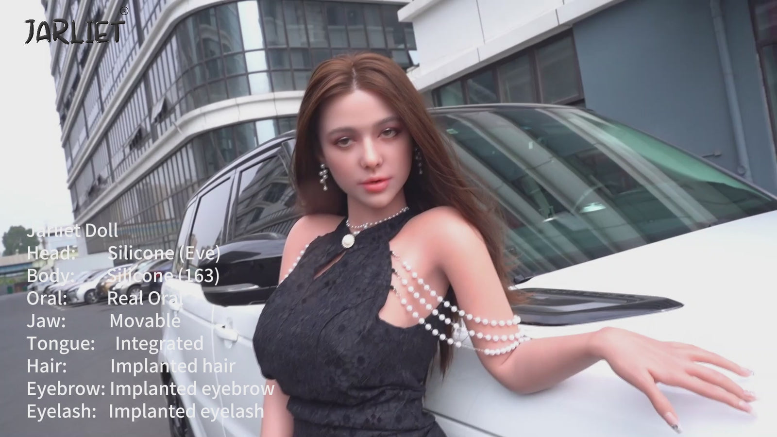 Eeva seksinukke (Jarliet 163cm D-cup silikoni)