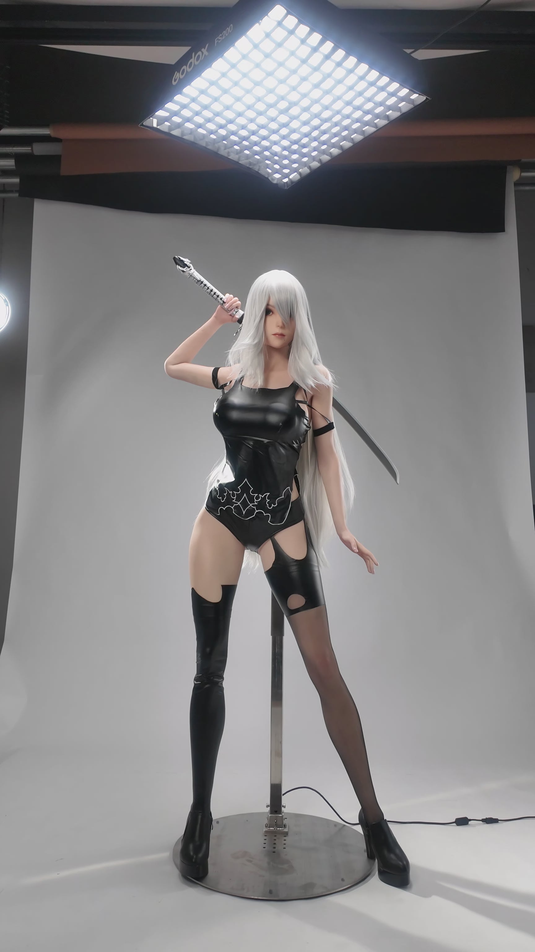 Yorha A2 Sexdocka (Game Lady 171cm E-Kupa No.18-2 Silikon)