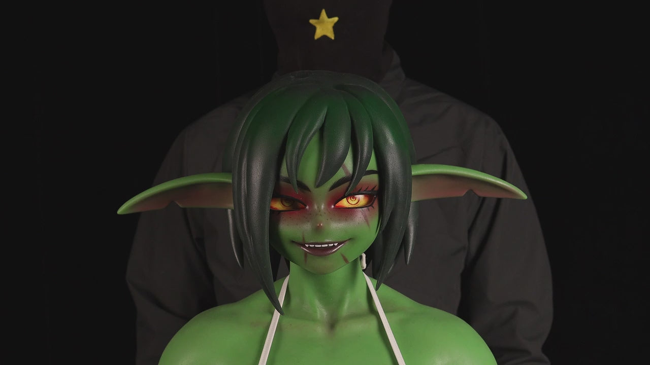 Barza Orc Sex doll (Climax Doll Ultra 120cm J-cup silicone)