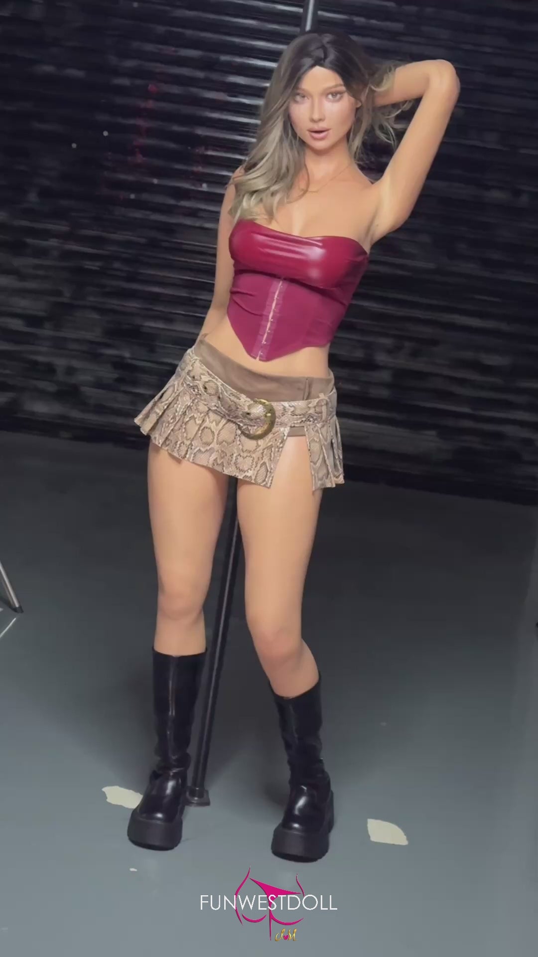 Rose Sexdocka (FunWest Doll 168cm D-Kupa #043SJ RST Silikon)