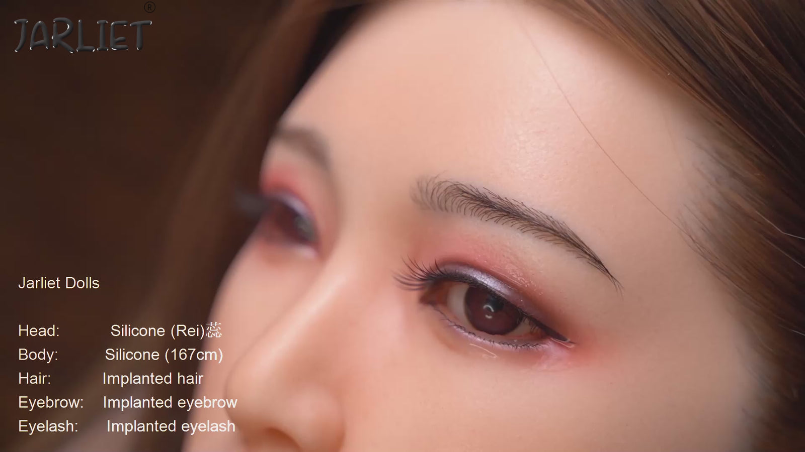 Rei seksinukke (Jarliet 167 cm B-cup silikoni)
