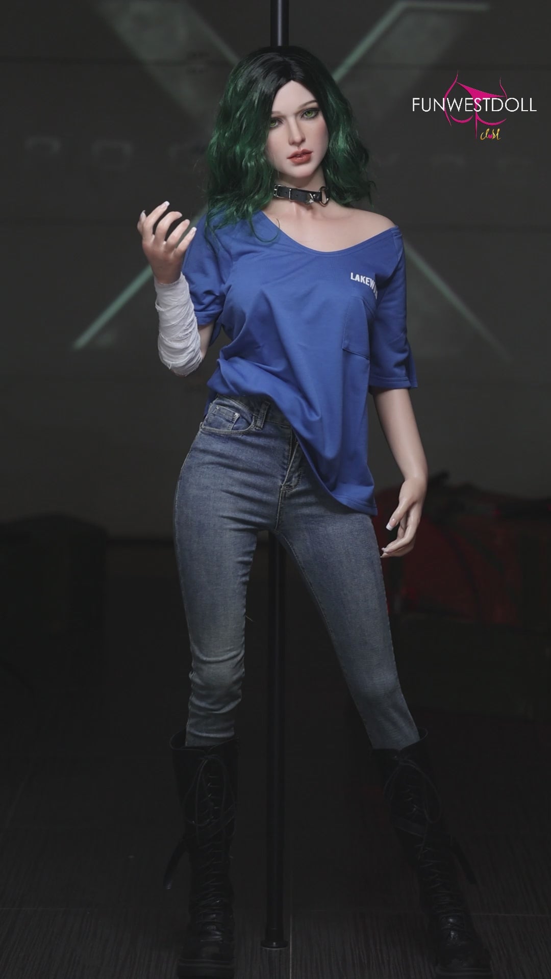 Alexa Sexdocka (FunWest Doll 157cm D-Kupa #045S Silikon)