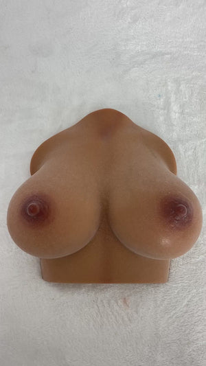 Rinnat (m) vartalo seksinukke (Climax Doll Ammattilaisetcup silikoni)