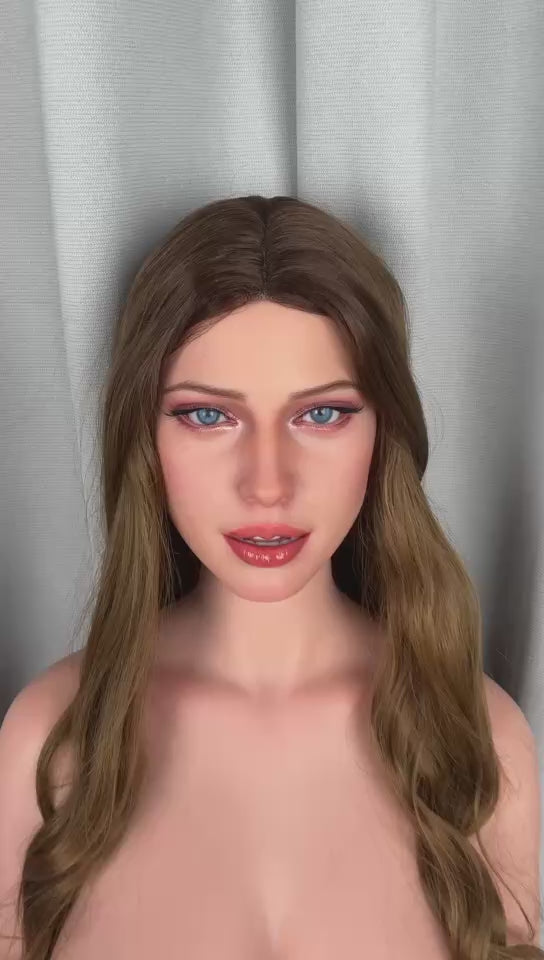 Della -vartalo seksinukke (FanReal Doll 109 cm f-cup silikoni) EXPRESS