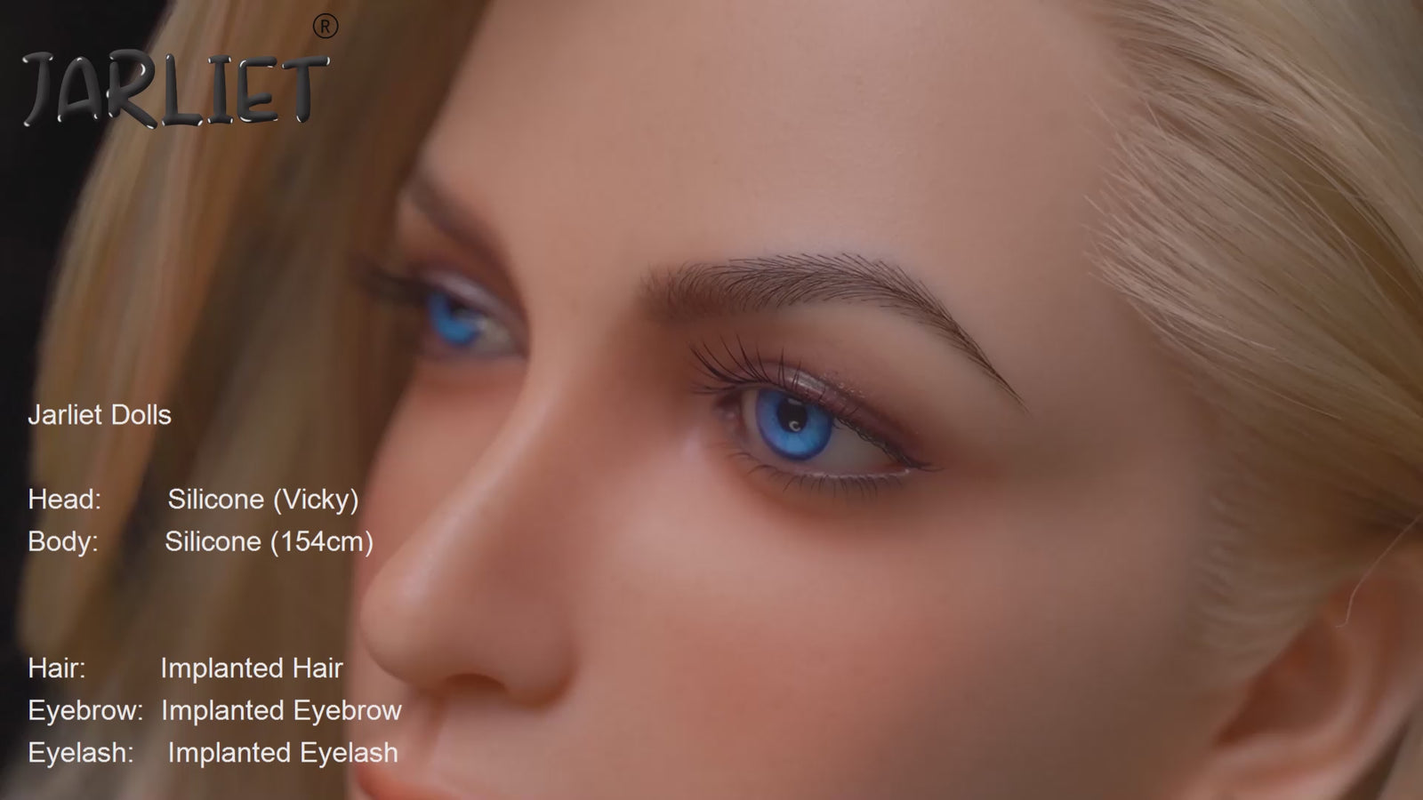 Vicky seksinukke (Jarliet 154 cm C-cup silikoni)