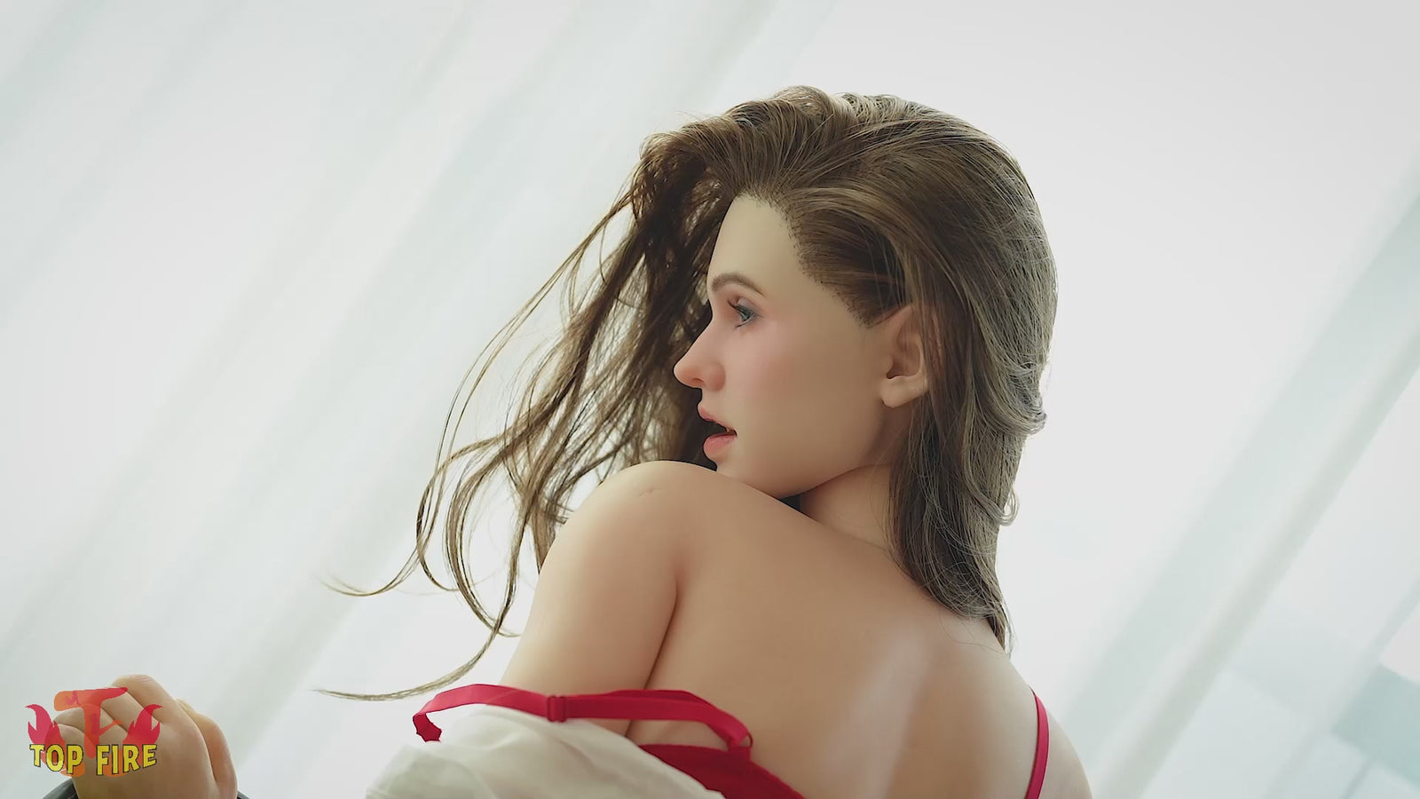 Finn Sexdocka (Top Fire Doll 165cm C-kupa T03 Silikon)