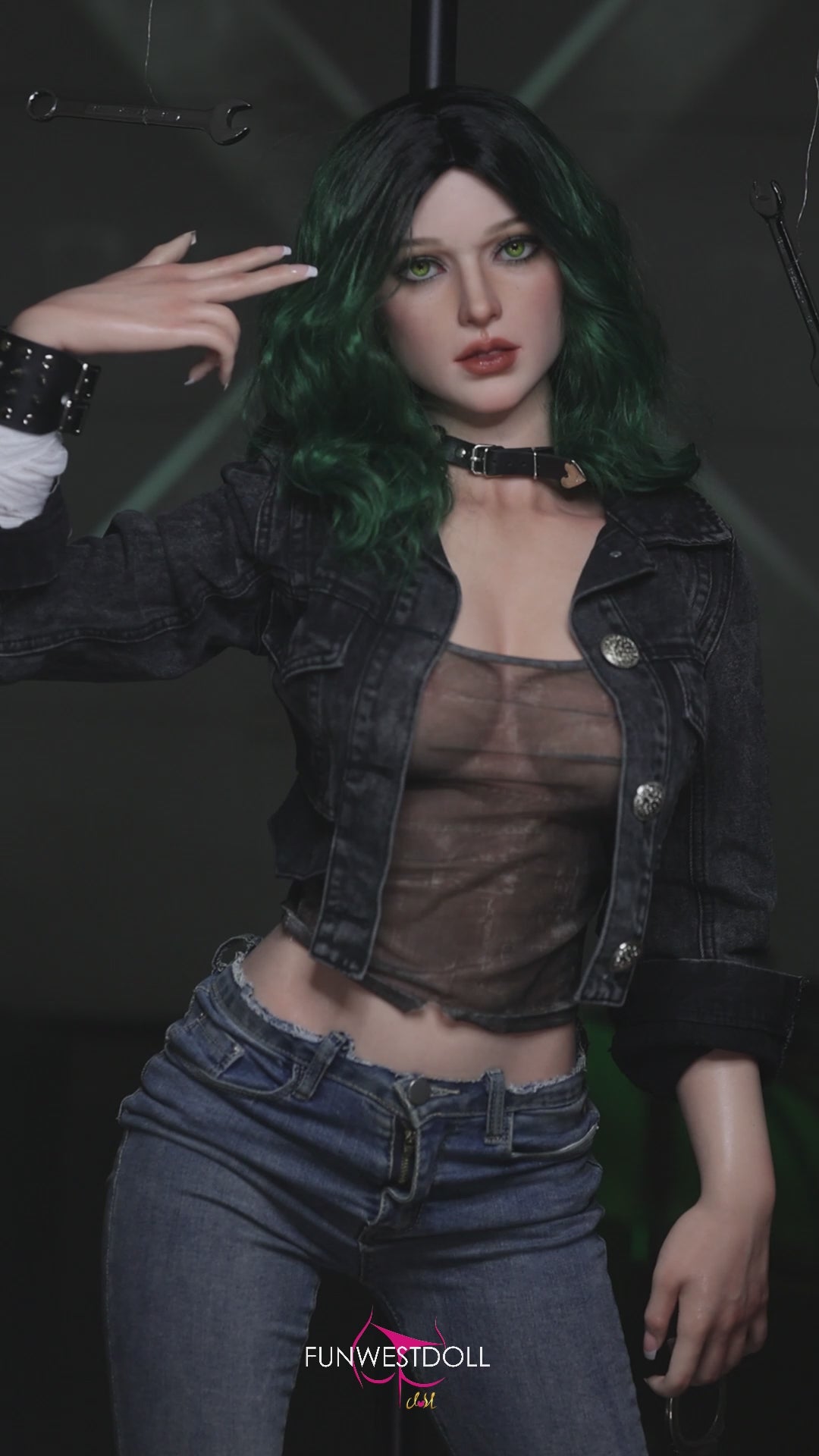 Alexa Sexdocka (FunWest Doll 157cm D-Kupa #045S Silikon)