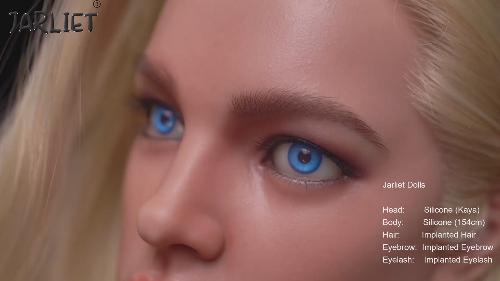 Kaya 2 seksinukke (Jarliet 154 cm C-cup silikoni)