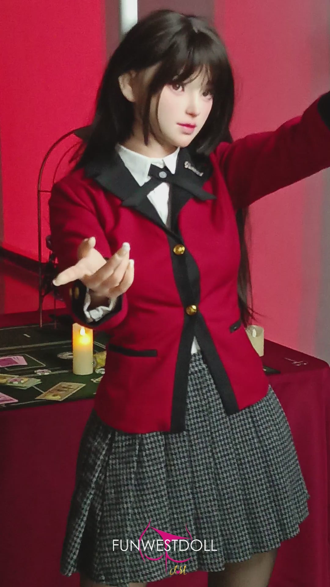 Yumeko Jabami Sexdocka (FunWest Doll 159cm A-Kupa #038S Silikon)