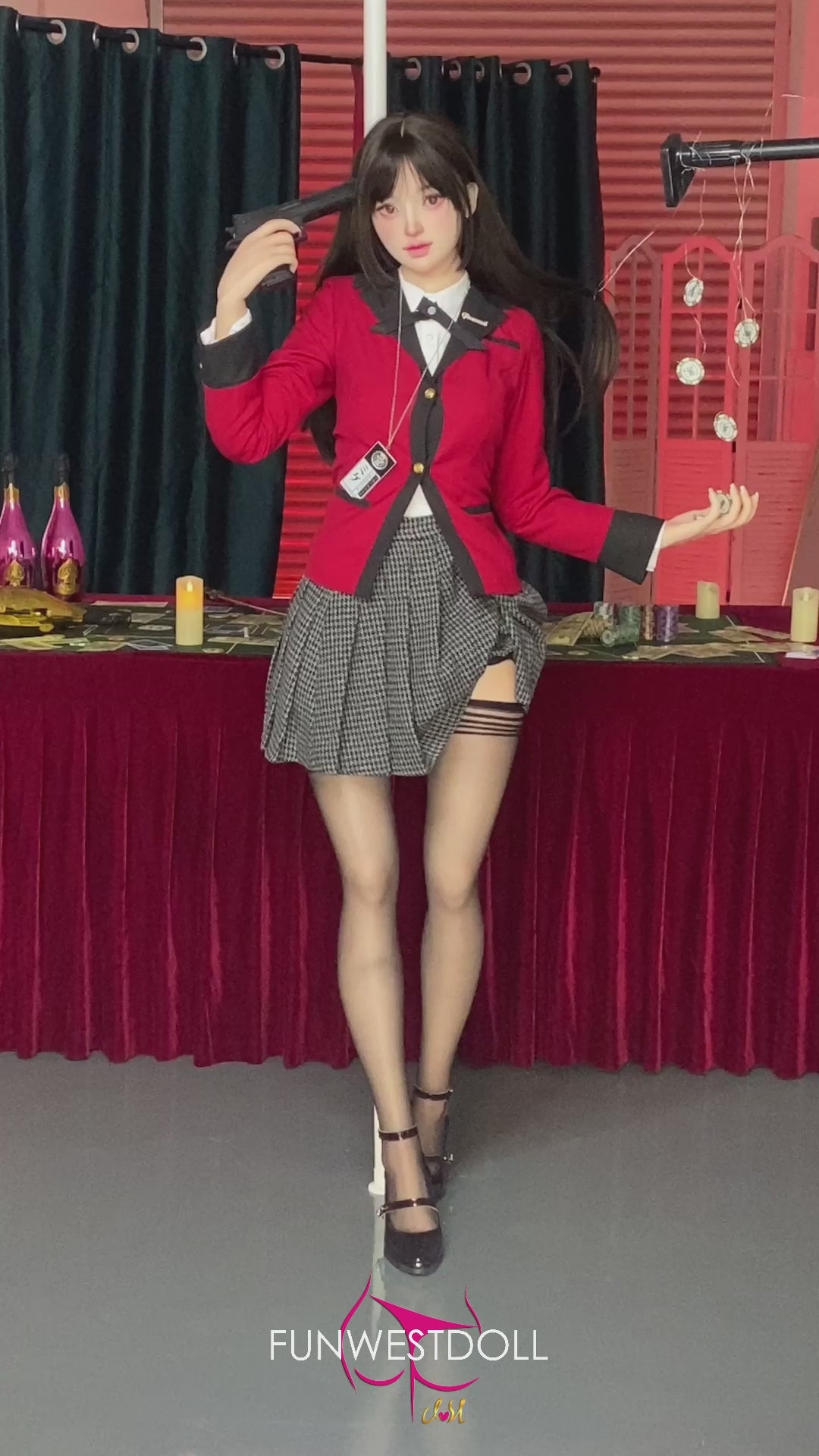 Yumeko Jabami Sexdocka (FunWest Doll 159cm A-Kupa #038S Silikon)