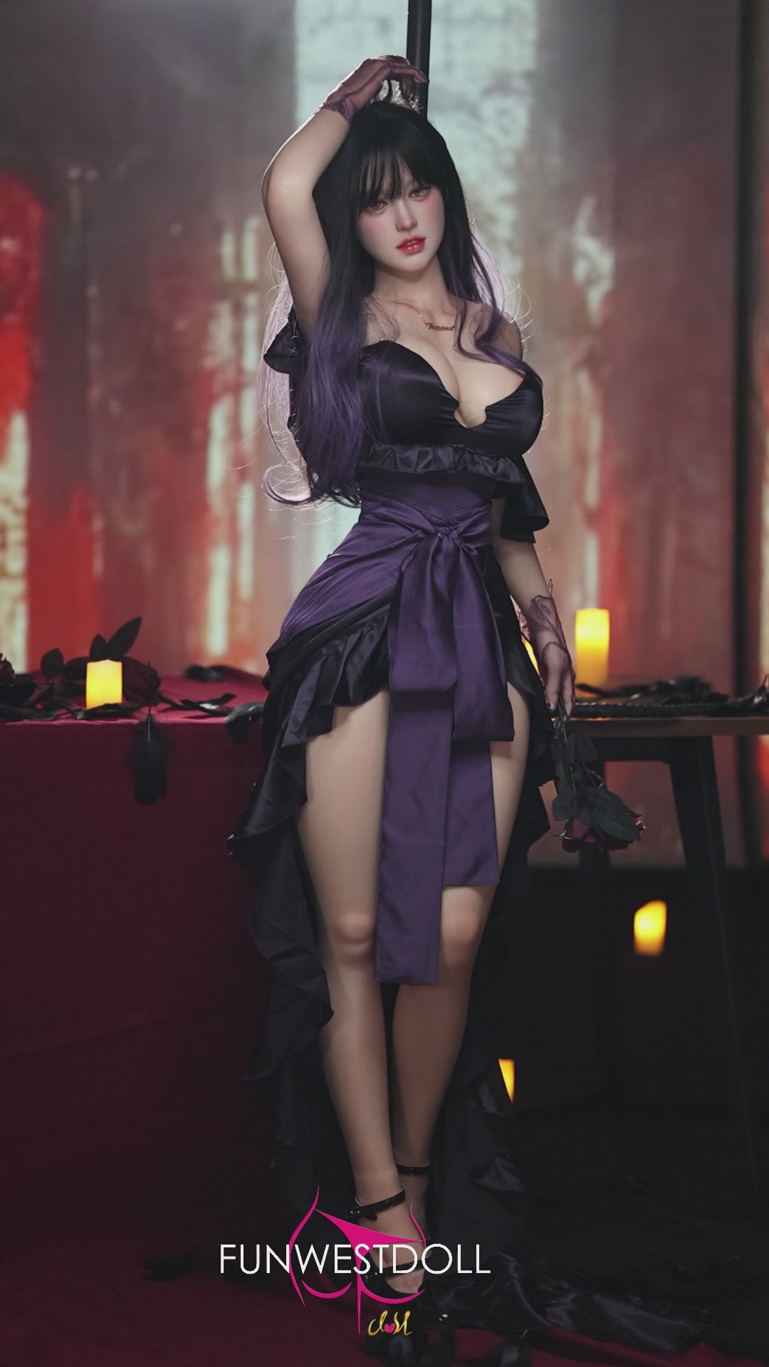 Chloe Sexdocka (FunWest Doll 160cm E-Kupa #035S Silikon)