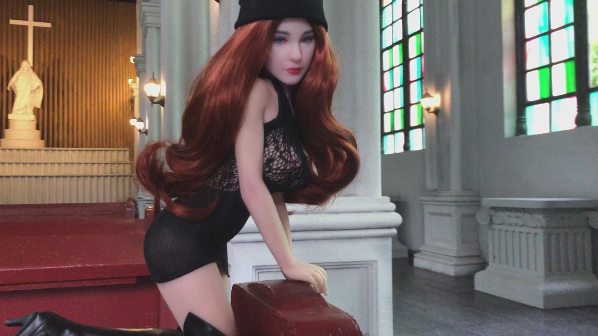 Mania seksinukke (Climax Doll Mini 60cm f-cup silikoni)
