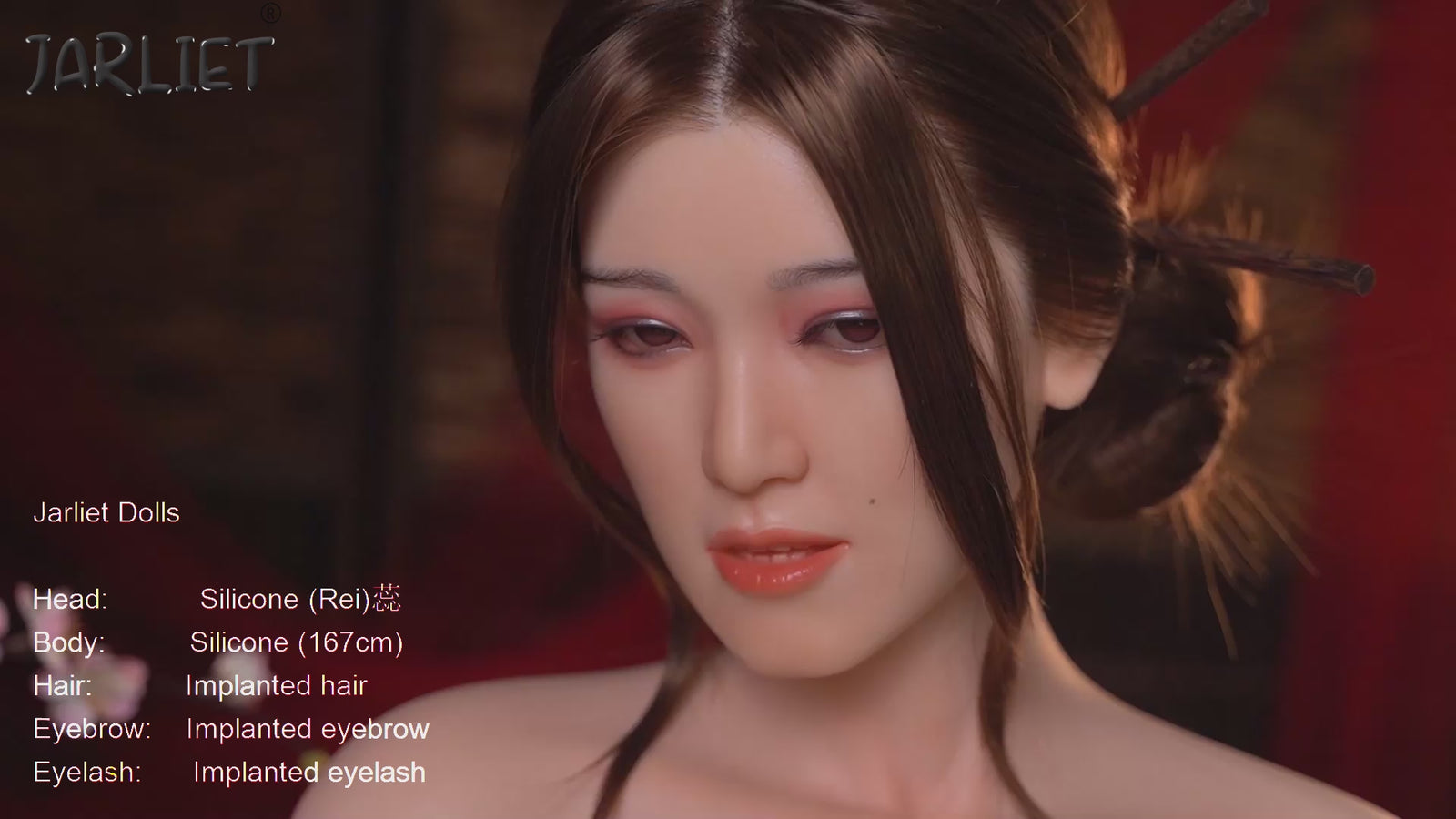 Rei seksinukke (Jarliet 167 cm B-cup silikoni)