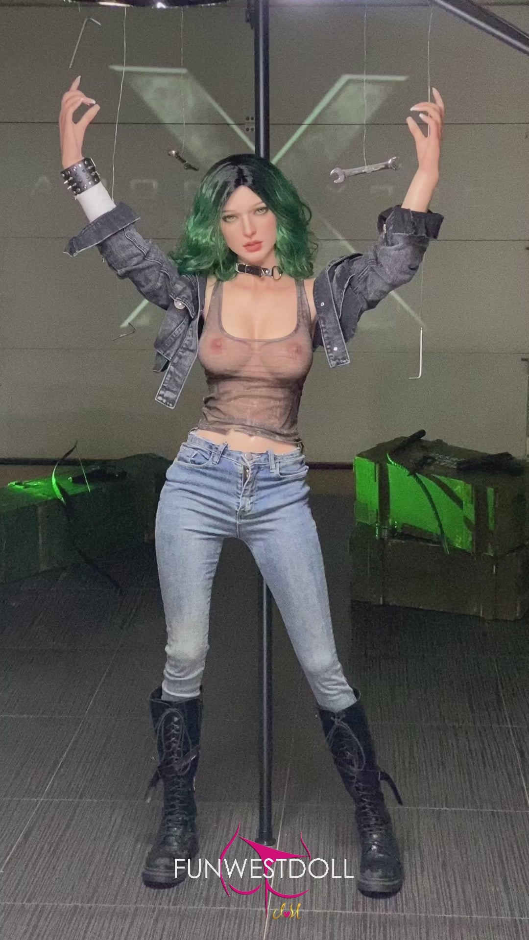 Alexa Sexdocka (FunWest Doll 157cm D-Kupa #045S Silikon)